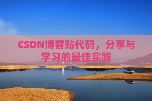 CSDN博客贴代码，分享与学习的最佳实践